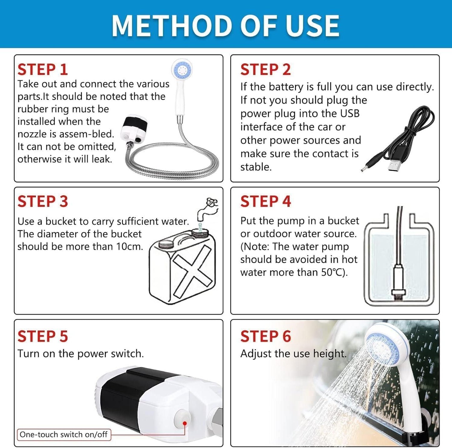 Portable Camping Shower